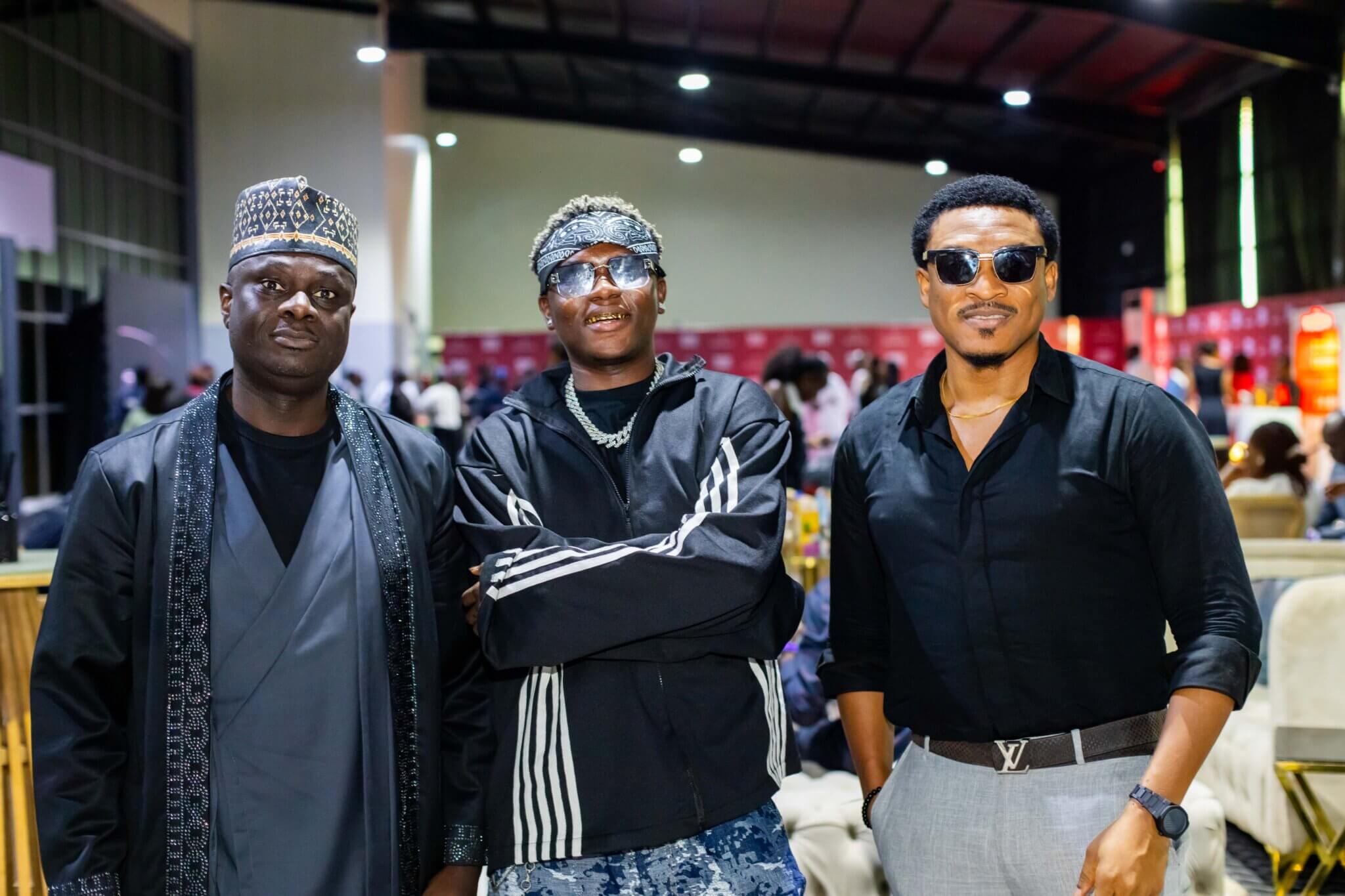 Chris Ihidero, Ayo Maff and Shawn Faqua