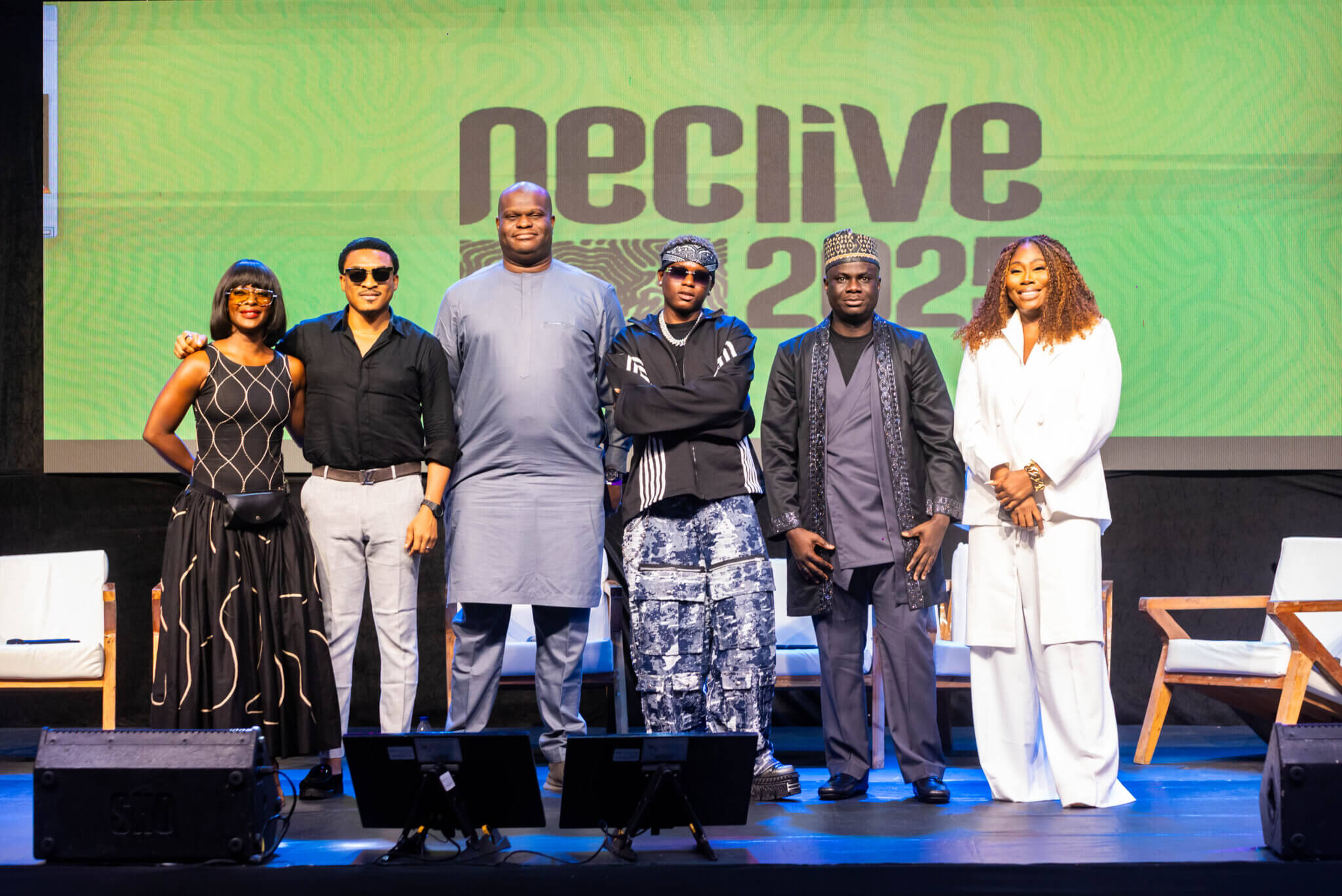 Folu Storms, Shawn Faqua, Adekunle Adebiyi, Ayo Maff, Chris Ihidero and Gbemi Olateru Olagbegi