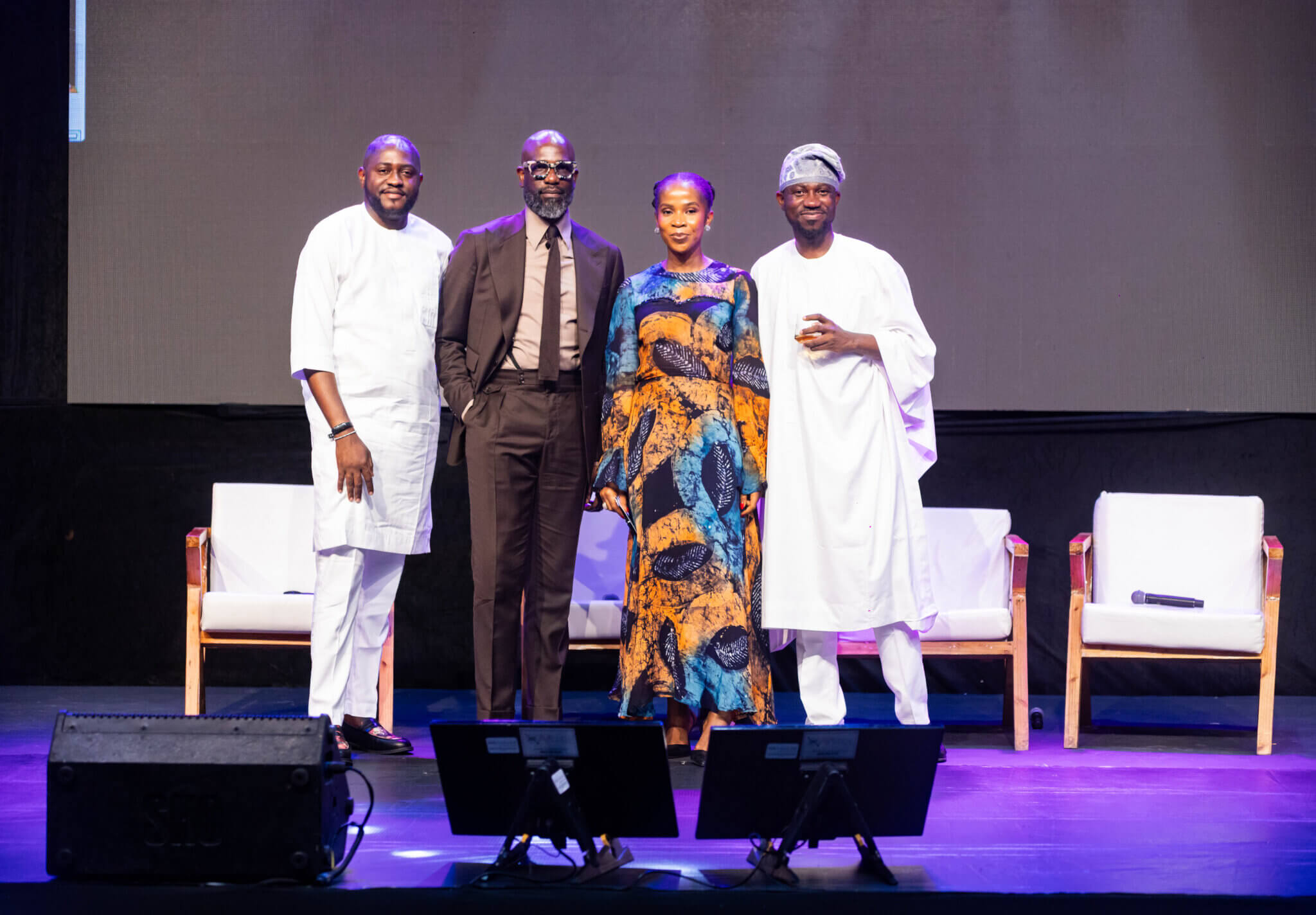 Hammed Adebiyi, Mai Atafo, Njideka Akabogu Eke-Uche and Ayeni Adekunle